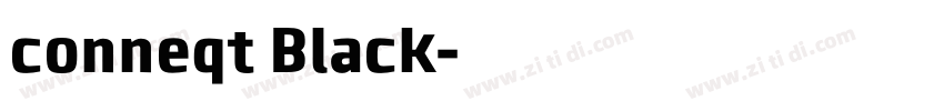 conneqt Black字体转换